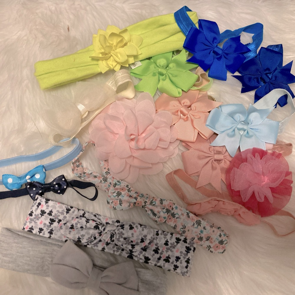 Assorted infant/toddler headbands